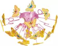 Люстры потолочные Бабочки розовые купить в Москве недорого, каталог товаров по низким ценам в интернет-магазинах с доставкой