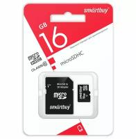 Карты флэш-памяти Smartbuy MICROSDHC CLASS 10 16GB купить в Москве недорого, каталог товаров по низким ценам в интернет-магазинах с доставкой