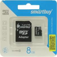 Карты флэш-памяти Smartbuy MICROSDHC CLASS 10 8GB купить в Орехово-Зуево недорого, каталог товаров по низким ценам в интернет-магазинах с доставкой