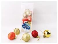 Наборы новогодних шаров купить в Москве недорого, каталог товаров по низким ценам в интернет-магазинах с доставкой