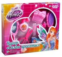 Наборы модницы WINX Набор игровой "Салон красоты", феи винкс:Блум, 9 предметов, микс