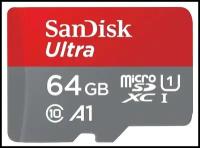 Карты флэш-памяти Sandisk ULTRA MICROSDXC UHS I 64GB купить в Москве недорого, каталог товаров по низким ценам в интернет-магазинах с доставкой