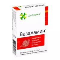 Вазаламины таблетки 40 шт купить в Москве недорого, каталог товаров по низким ценам в интернет-магазинах с доставкой